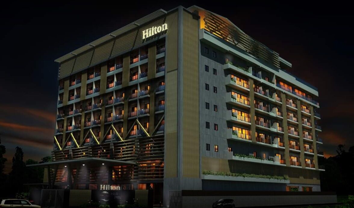 Hilton Dili Palm Springs Hotel Exterior foto